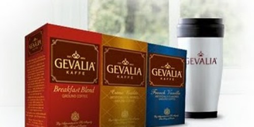 Gevalia: 3 Boxes of Coffee & a Travel Mug for $3!