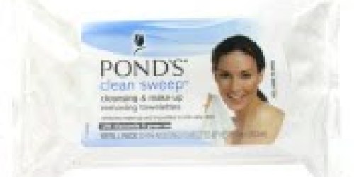 4 FREE Pond's Towelettes (5 ct)- Travel Size!