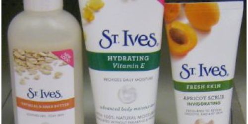 Target: FREE St. Ives Travel Size Products!