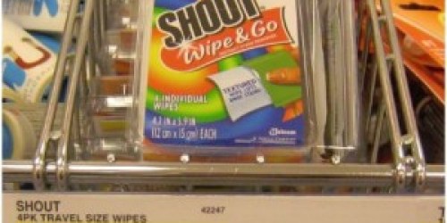 Target: Shout Wipe & Go Travel Size Moneymaker!