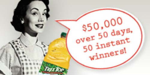 Tree Top Instant Win Game + Coupon!