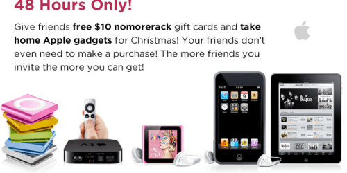 NoMoreRack.online: Refer Friends AND Earn Apple Gadgets + More