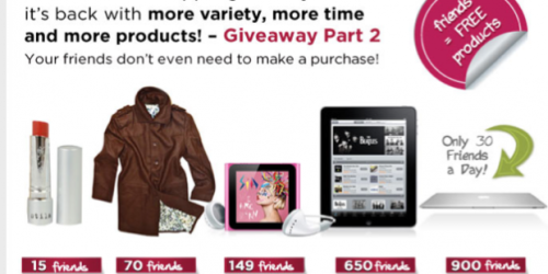 NoMoreRack.online: Refer Friends AND Earn Apple Products, Lip Gloss, Jackets + More!