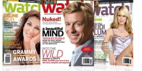 FREE 3 Year Subscription to CBS Watch Magazine