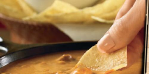 Chili’s Grill & Bar: FREE Skillet Queso & Chips w/Entree Purchase (Still Available)