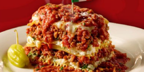 National Lasagna Day (7/28): Buca di Beppo, Spaghetti Warehouse, & Brio Tuscan Grille