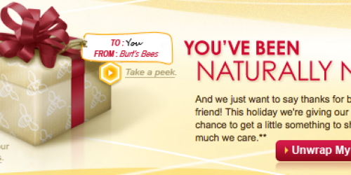 Over 37,000 Win FREE Burt’s Bees Product