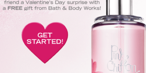 Bath & Body Works: Free Signature Collection Travel Size Item for Your Facebook Friend