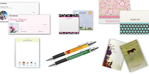 Vistaprint: 6 Personalized Stationery Items Only $8.67 Shipped (Just $1.45 Per Item!)