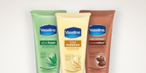 FREE Vaseline Lotion Sample 8PM EST – 1st 1,000 (Facebook)