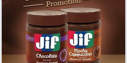 100 Win a Coupon for a FREE Jif Hazelnut Spread Every Day (Thru 6/9)