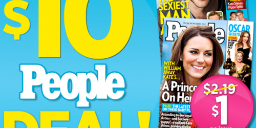 Magazines.online: *HOT* People Magazine Only $0.72 Per Issue (After Cash Back)