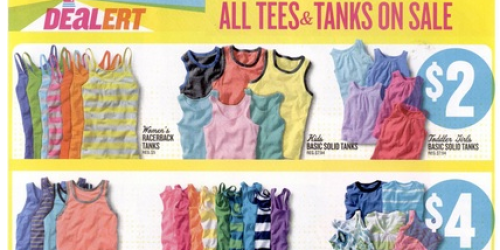 Old Navy: *HOT* Tanks and Tees as Low as $1.80 Each (Through 5/28)