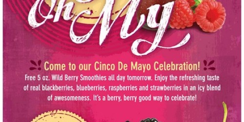 Taco Bueno: Free Wild Berry Smoothie (Today Only)