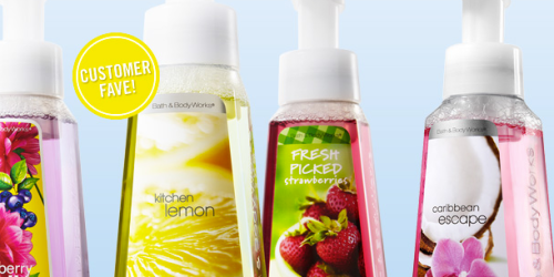 Bath & Body Works: Rare Buy 1 Get 1 FREE Anti-Bacterial Hand Soaps Coupon