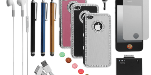 15-Piece Power Bundle for Apple iPhone and iPod Only $9.99 Shipped (Today Only!)