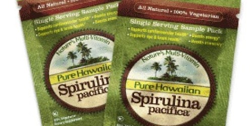 FREE Sample of Spirulina Pacifica Supplements