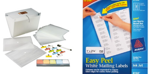 OfficeMax.online: Free Organization Kit, 1¢ Avery Labels & More (After MaxPerks Rewards)