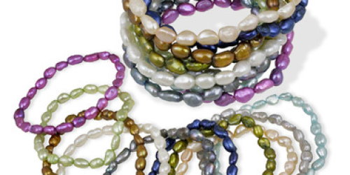 Shadora: Pearl Bracelet Only $1 w/ any $4.99+ Purchase =  Bracelet & Earrings Only $5.99 Shipped