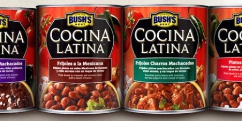 $1.50/1 Can of Bush’s Cocina Latina (Facebook)