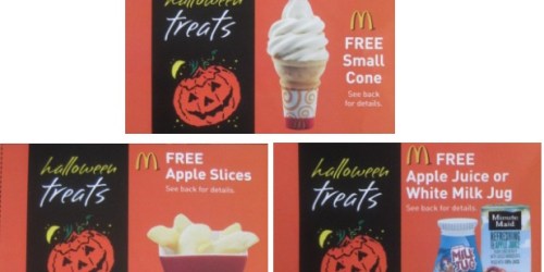 McDonald’s: Halloween Treats Coupon Booklets Only $1 = 12 FREE Product Coupons