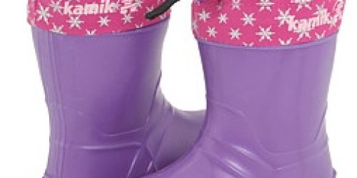 6pm.online: Highly Rated Kamik Snowkone5 Girls Boots Only $16.99 Shipped