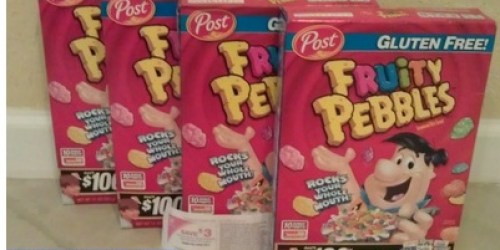 Walgreens: Post Fruity Pebbles Only $0.75 Per Box After Register Rewards (+ Safeway Scenario)