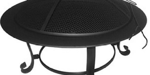 Walmart.online: Mainstays Black Steel Firepit Only $22 (Reg. $39.99) + Free Store Pickup