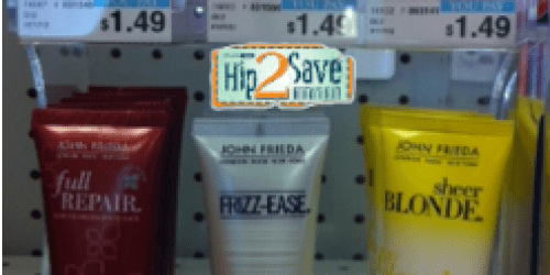 CVS: *HOT* Better Than Free John Frieda Travel Size Shampoo & Conditioner (No Coupons Needed!)