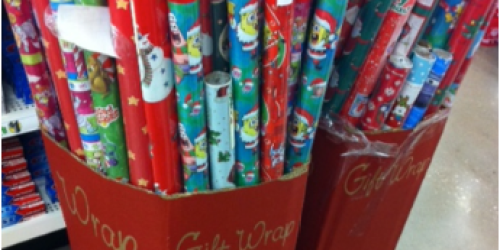 Dollar Tree: *HOT* FREE American Greetings Dora or Spongebob Holiday Wrapping Paper