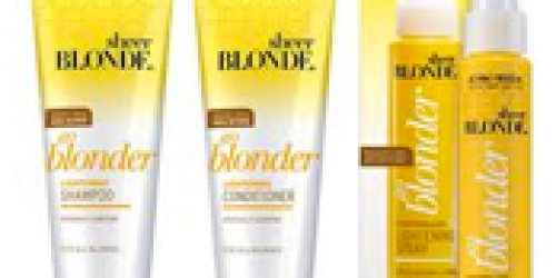 FREE John Frieda Sheer Blonde Travel Kit