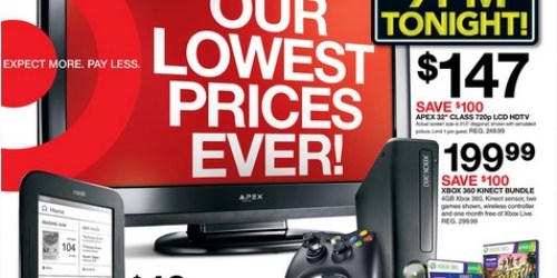 Target: 2012 Black Friday Deals