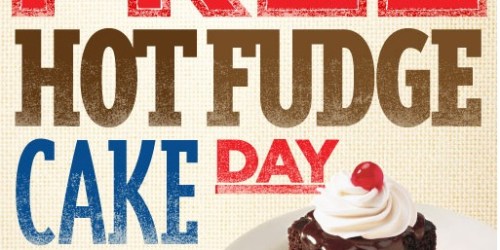 Shoney’s Restaurant: FREE Hot Fudge Cake (Today Only)