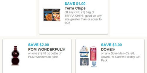 Coupons.online: Save on Terra Chips, POM Wonderful Juice + More