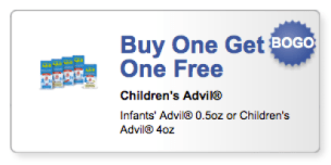 Rare Buy 1 Get 1 Free Chilren’s Advil Coupon (Still Available!) + Uponlineing Rite Aid Scenario