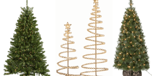 Lowe’s.online: Artificial Christmas Trees 50% Off