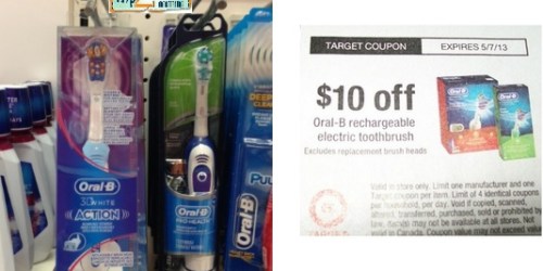 Target: Possible FREE Oral-B 3D White Rechargeable Toothbrush (Starting 4/7)