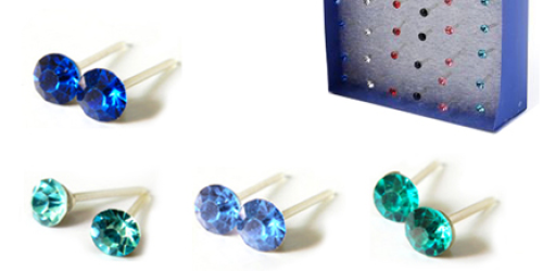 Daily Sale: FREE Crystal Stud Earrings + Free Shipping (New Customers)