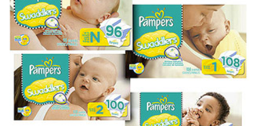 Walmart.online: Pampers Swaddlers Super Pack Diapers + FREE Bonus P&G Travel Gift Set Only $24.94