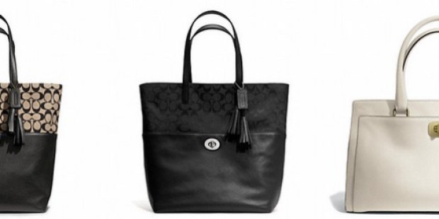 Great Deals at Coach Factory Outlet Stores (+ 25% Off Full Price Purses at Coach Retail Stores)