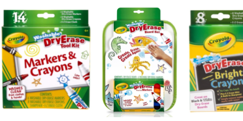 New $1/1 Crayola Dry-Erase Coupon (No Size Restrictions!) = Great Deals at Walmart & Toys R Us