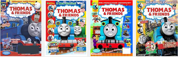 Thomas & Friends Magazine $14.99/Year (Each Issue Contains Stories, Posters, Workbooks + More)