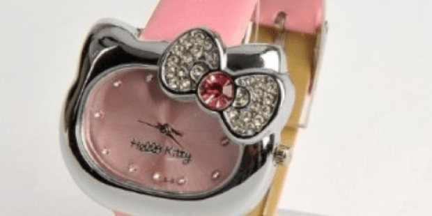 Amazon: Hello Kitty Deals Still Available (Watches as Low as $3.29 + Pendant Only $1.19 + Free Shipping!)