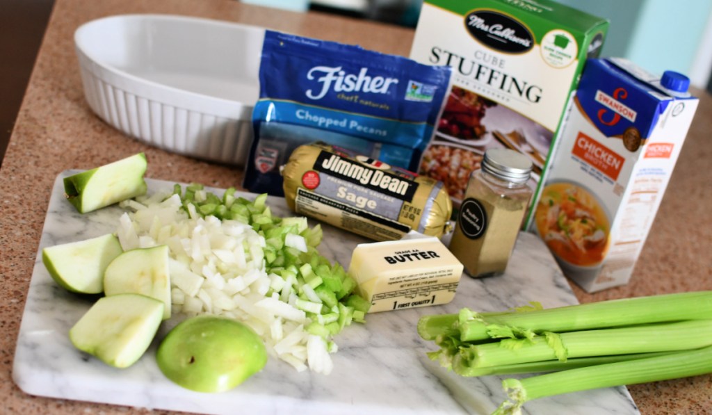 ingredients for stuffing