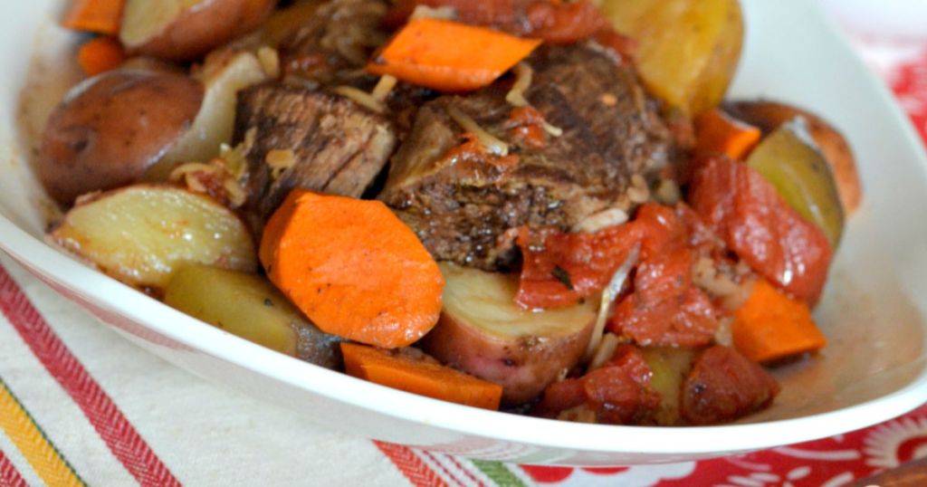 easy slow cooker pot roast recipe