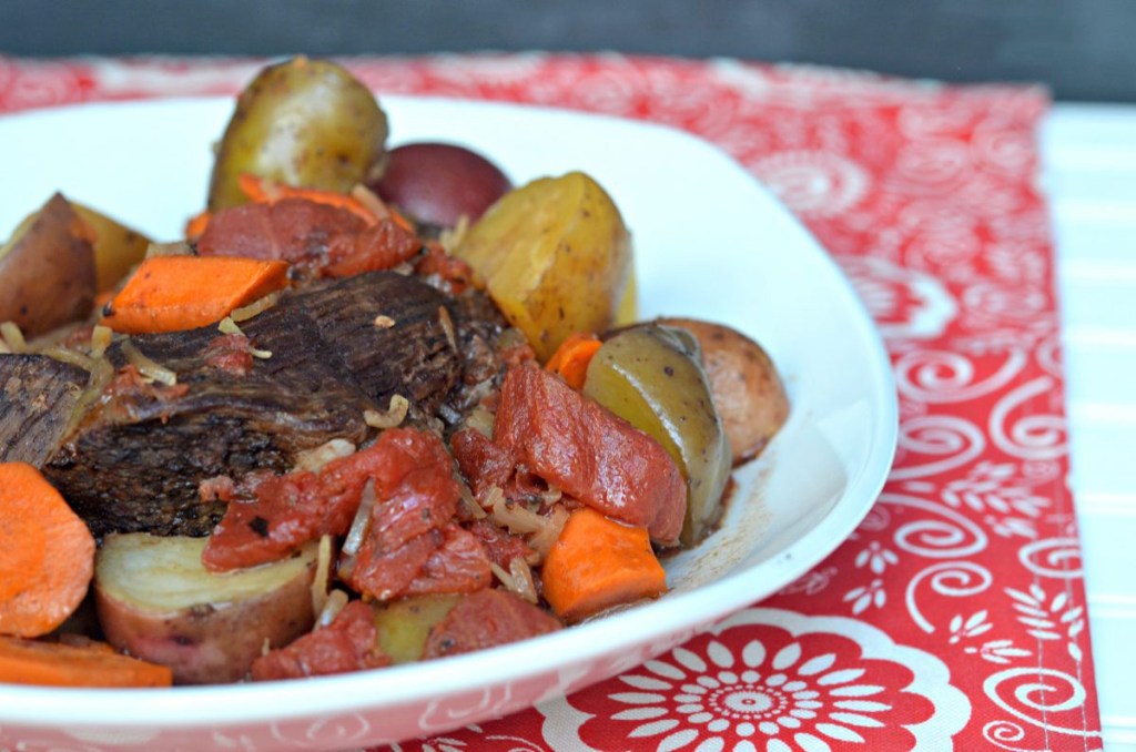 pot roast on a plate