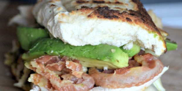 Turkey Pesto Panini (Leftover Turkey Meal Idea)