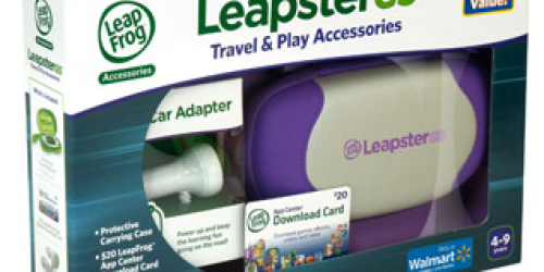 Walmart.online: LeapFrog LeapsterGS Explorer Travel & Play Accessories Bundle Only $19.97 (Reg. $39.97!)