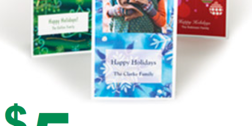 Staples.online: *HOT* 50 Personalized Holiday Cards Only $5 (Reg. $39.99!) + FREE In-Store Pick-up