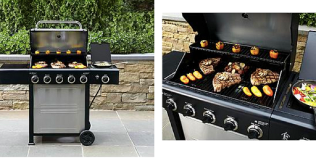 Kmart.online: Kenmore 5 Burner Gas Grill w/ Side Burner Only $149.97 + Free Store Pick-Up (Reg. $299.99!)